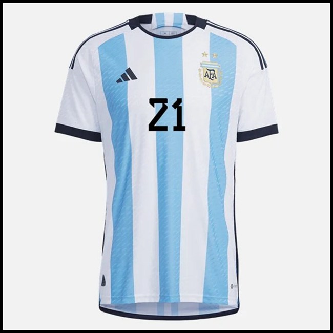 Argentina DYBALA #21 Dresovi,novo Nogometni Dres Argentina DYBALA #21 Domaći Komplet Svjetsko Prvenstvo 2022 sport shop