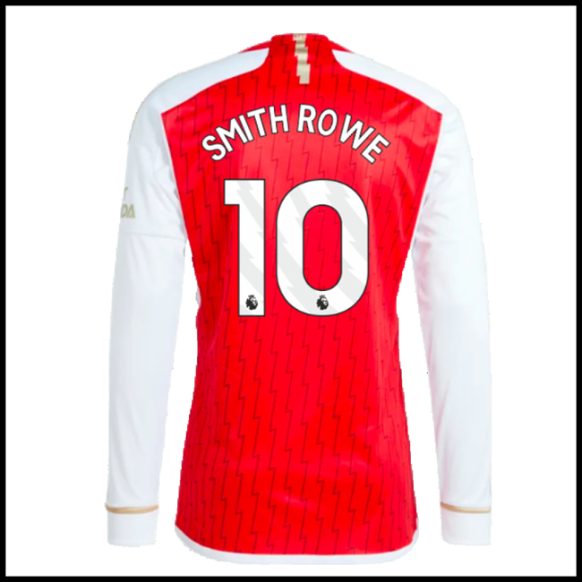 Nogometni Dres Arsenal SMITH ROWE #10 Dugim Rukavima Domaći Komplet 2023-2024