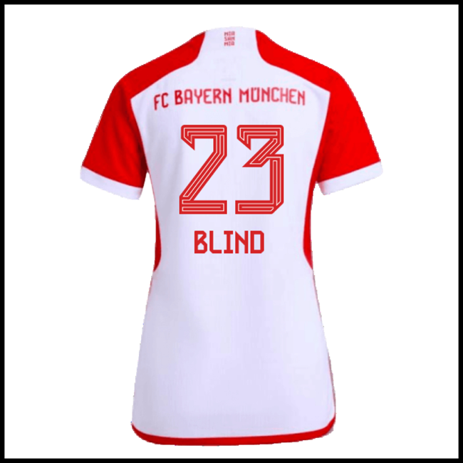 Nogometni Dres FC Bayern München Ženska BLIND #23 Domaći Komplet 2023-2024
