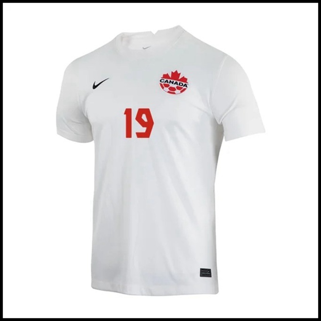 Kanada DAVIES #19 Dresovi,cijena Nogometni Dres Kanada DAVIES #19 Gostujući Komplet Svjetsko Prvenstvo 2022 fan shop