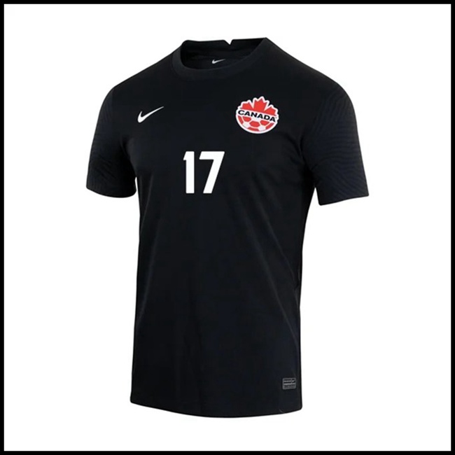 Kanada LARIN #17 Odjeća,internet Nogometni Dres Kanada LARIN #17 Rezervni Komplet Svjetsko Prvenstvo 2022 online