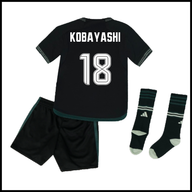Nogometni Dres Celtic Dječji KOBAYASHI #18 Gostujući Komplet 2023-2024