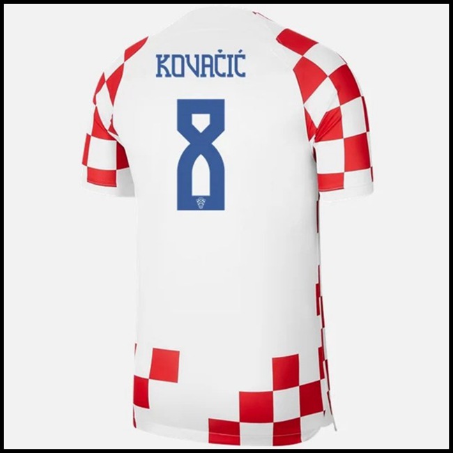Nogometni Dres Hrvatska KOVACIC #8 Domaći Komplet Svjetsko Prvenstvo 2022