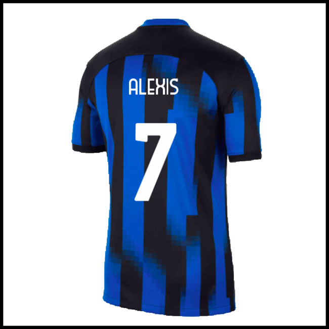 Nogometni Dres Inter Milan ALEXIS #7 Domaći Komplet 2023-2024