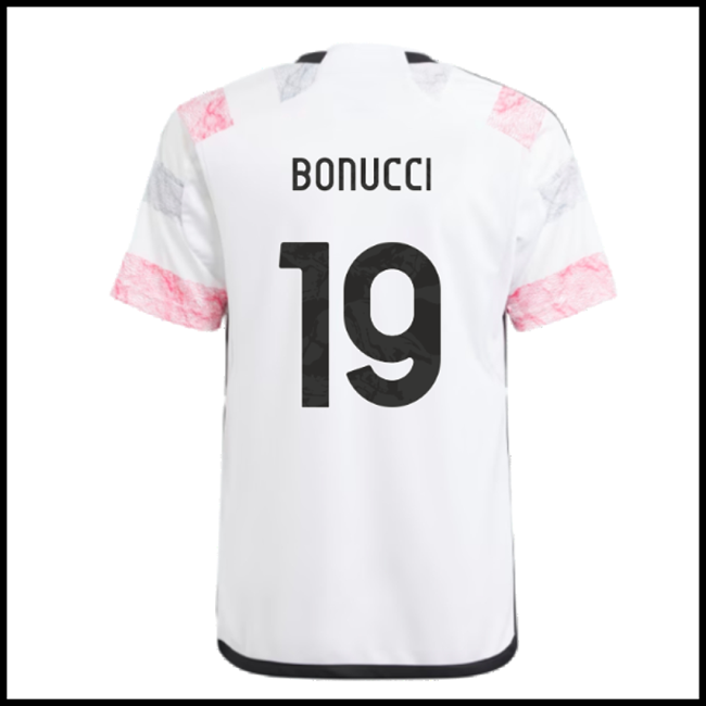 Nogometni Dres Juventus BONUCCI #19 Gostujući Komplet 2023-2024
