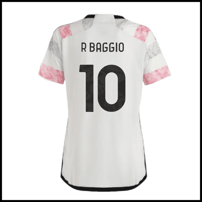 Nogometni Dres Juventus Ženska R BAGGIO #10 Gostujući Komplet 2023-2024