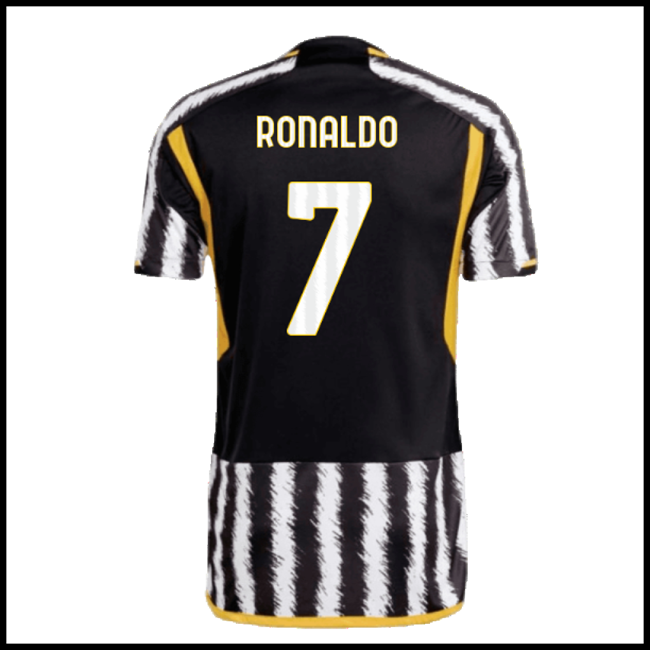Nogometni Dres Juventus RONALDO #7 Domaći Komplet 2023-2024