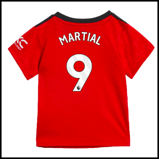 Nogometni Dres Manchester United Dječji MARTIAL #9 Domaći Komplet 2023-2024