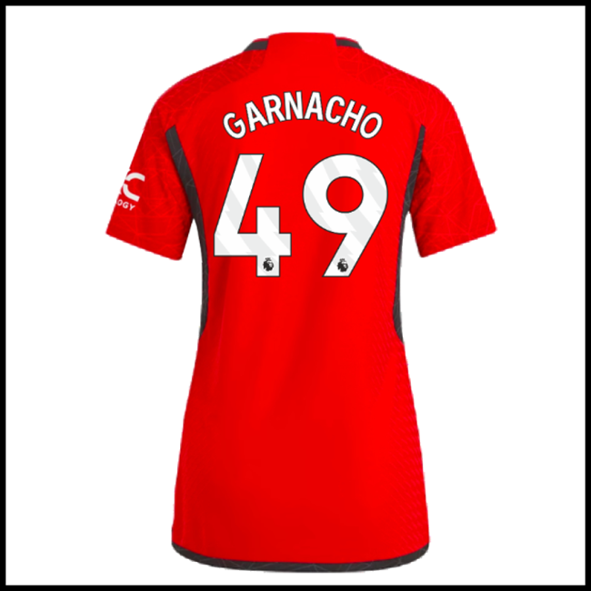 Nogometni Dres Manchester United Ženska GARNACHO #49 Domaći Komplet 2023-2024