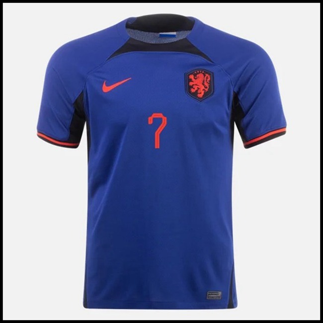 Nizozemska BERGWIJN #7 Odjeća,ponuda Nogometni Dres Nizozemska BERGWIJN #7 Gostujući Komplet Svjetsko Prvenstvo 2022 web shop hrvatska
