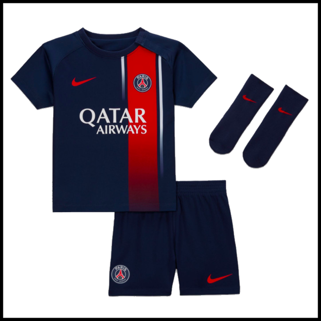 Paris Saint Germain PSG MAKELELE #4 Odjeća,jeftina Nogometni Dres Paris Saint Germain PSG Dječji MAKELELE #4 Domaći Komplet 2023-2024 online shop