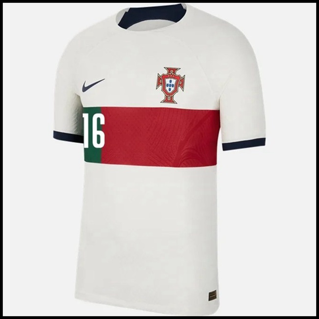Portugal R SANCHES #16 Trenirke,cijena Nogometni Dres Portugal R SANCHES #16 Gostujući Komplet Svjetsko Prvenstvo 2022 shop hrvatska