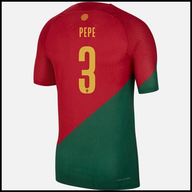 Nogometni Dres Portugal PEPE #3 Domaći Komplet Svjetsko Prvenstvo 2022