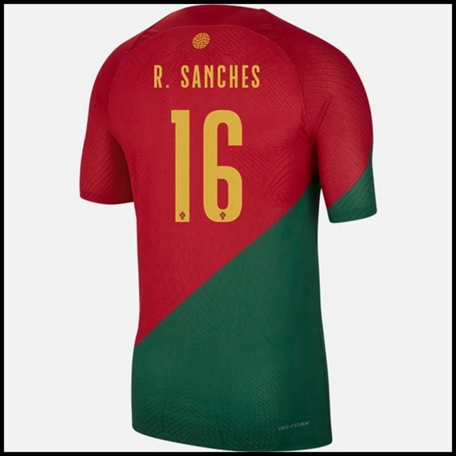 Nogometni Dres Portugal R SANCHES #16 Domaći Komplet Svjetsko Prvenstvo 2022