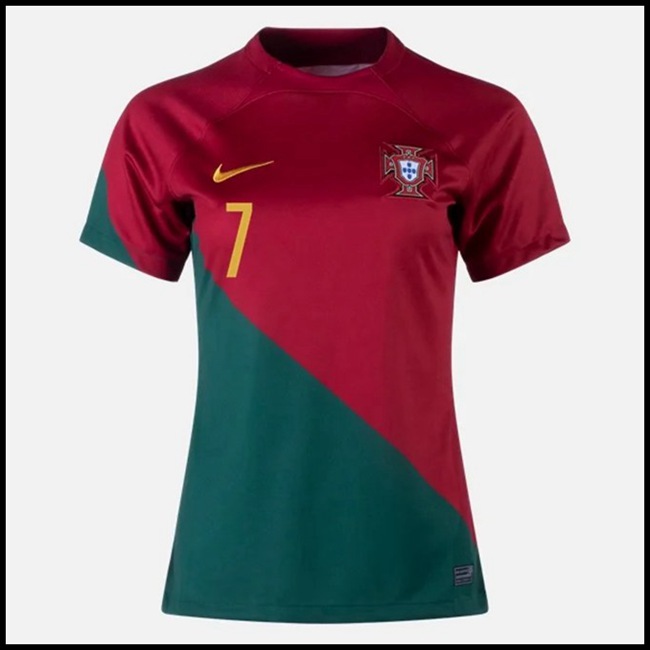 Portugal RONALDO #7 Odjeća,top Nogometni Dres Portugal Ženska RONALDO #7 Domaći Komplet Svjetsko Prvenstvo 2022 online