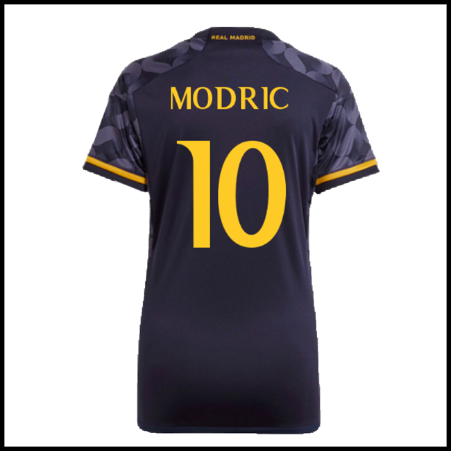 Nogometni Dres FC Real Madrid Ženska MODRIC #10 Gostujući Komplet 2023-2024