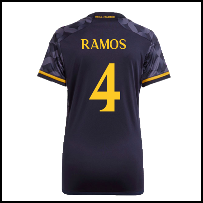 Nogometni Dres FC Real Madrid Ženska RAMOS #4 Gostujući Komplet 2023-2024