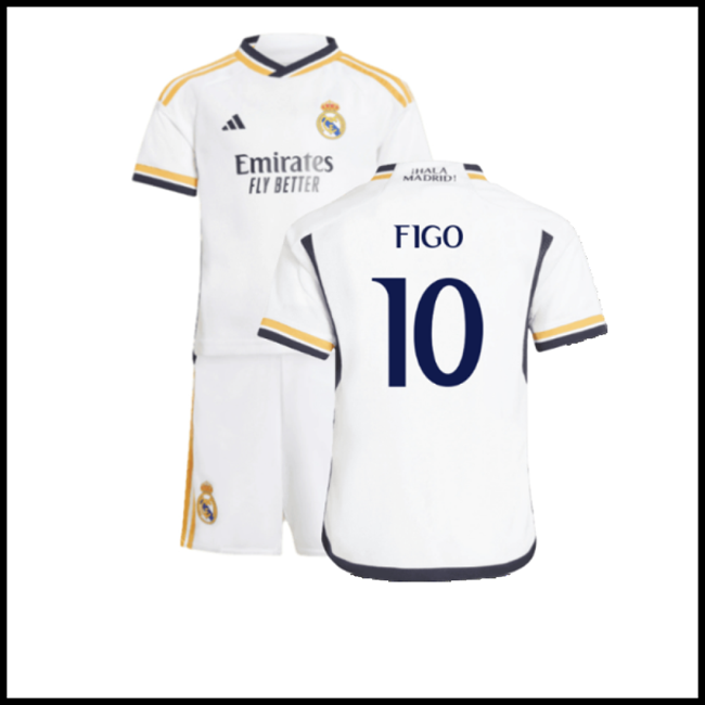Nogometni Dres FC Real Madrid Dječji FIGO #10 Domaći Komplet 2023-2024