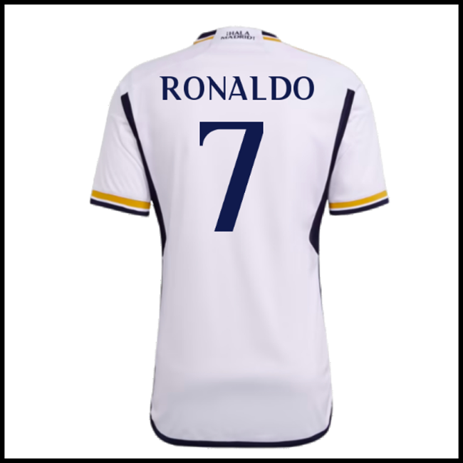 Nogometni Dres FC Real Madrid RONALDO #7 Domaći Komplet 2023-2024