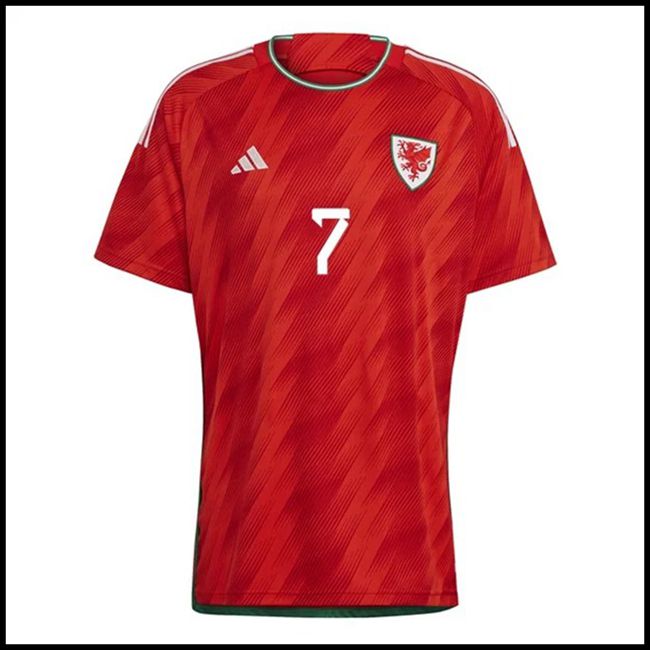Wales ALLEN #7 Odjeća,novi Nogometni Dres Wales ALLEN #7 Domaći Komplet Svjetsko Prvenstvo 2022 shop hrvatska